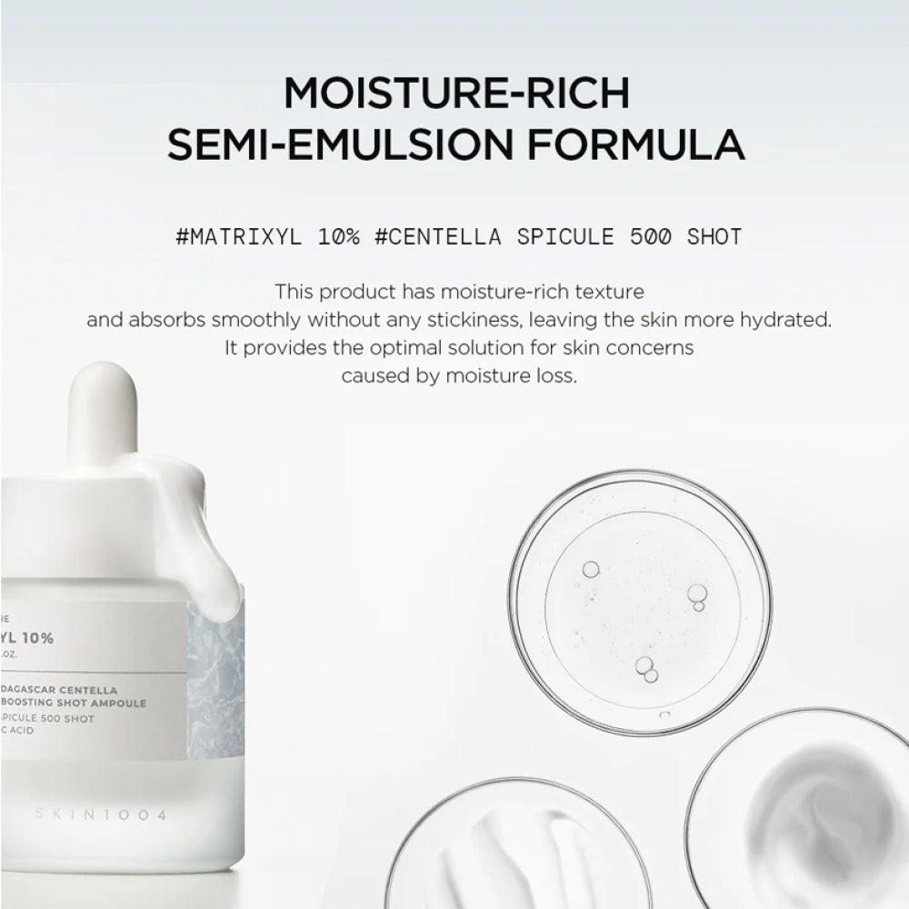 SKIN1004 - Madagascar Centella Matrixyl 10% Boosting Shot Ampoule