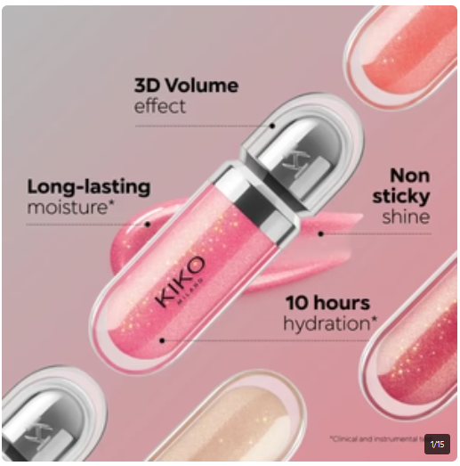 KIKO MILANO - 3D Hydra Lipgloss